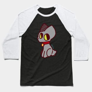 Bell Collar Kitty Baseball T-Shirt